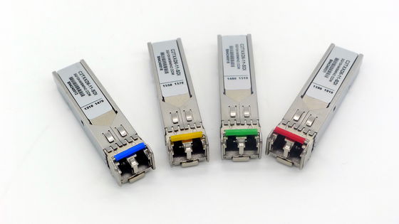 Приемопередатчик одиночного режима CWDM SFP для аудио к конвертеру волокна
