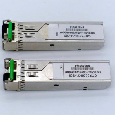 приемопередатчик CWDM SFP видео- передачи 12G 4K SDI