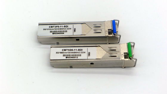 приемопередатчик CWDM SFP видео- передачи 12G 4K SDI