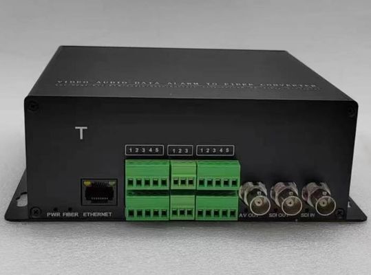 2CH 3G HD SDI с локальными сетями над передачей локальных сетей волокна