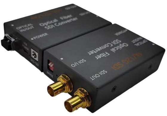 12G SDI к видео канала конвертера 1 волокна и аудио передаче