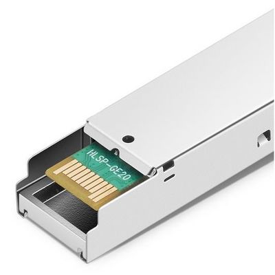 Приемопередатчик одиночного режима CWDM SFP для аудио к конвертеру волокна