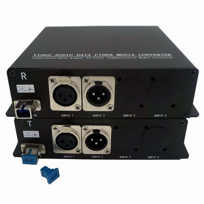 аудио 3pin XLR к уровню MIC наполнителя конвертера волокна и линии уровню